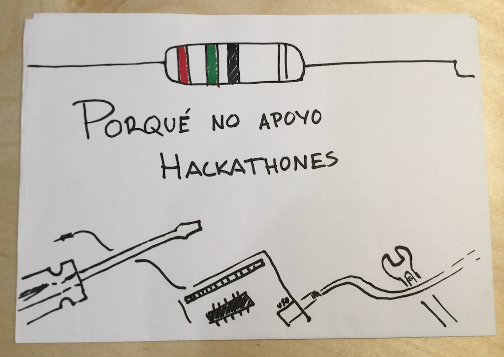 Porqué no apoyo hackathones